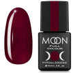 Гель-лак MOON FULL color Gel polish №142 (бургундський, емаль), 8 мл