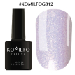 Гель-лак Komilfo DeLuxe Series №G012 (перлинний білий, мікроблиск), 8 мл