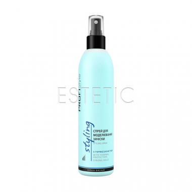 Profi Style Styling Spray With Therlal Protection Strong Hold - Спрей для моделювання зачіски з термозахистом сильної фіксації, 250 мл