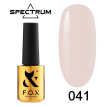 Гель-лак F.O.X Spectrum Gel Vinyl № 041 Married (персиковый, эмаль), 7 мл