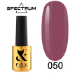Гель-лак F.O.X Spectrum Gel Vinyl № 050 Girlfriend (сливовый, эмаль), 7 мл