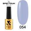 Гель-лак F.O.X Spectrum Gel Vinyl № 054 Titanium (фиалковый, эмаль), 7 мл