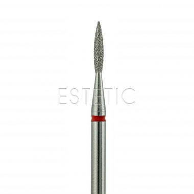 Фреза Пламя закругленное (тупое) 1,6 мм алмазная красная 243X.514.016 GLprof
