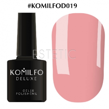 Гель-лак Komilfo Deluxe Series №D019 (лососево-розовый, эмаль), 8 мл