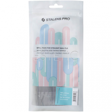 STALEKS PRO DFE-22-100 Сменные файлы для пилки прямой EXPERT 22 100 грит (50 шт)