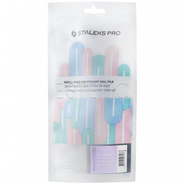 STALEKS PRO DFE-22-240 Сменные файлы для пилки прямой EXPERT 22 240 грит (50 шт)