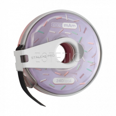 STALEKS PRO ATC-240 Сменный файл-лента papmAm в пластиковой катушке Bobbinail 240 грит (6 м)