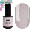 Kira Nails French Base Opal №001 - камуфлирующая база (опаловый), 15 мл