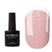 Фото 1 - Komilfo KC Glitter French Rubber Base №KC005 - Каучуковая френч-база (бежево-розовый с серебряным микроблеском),  8 мл