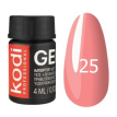 Kodi Professional Gel Paint №25 - гель-фарба (кораловий), 4 мл