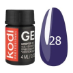 Kodi Professional Gel Paint №28 - гель-фарба (синій), 4 мл
