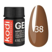 Kodi Professional Gel Paint №38 - гель-краска (серо-бежевый), 4 мл