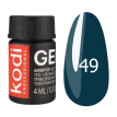 Kodi Professional Gel Paint №49 - гель-фарба (темний смарагд), 4 мл