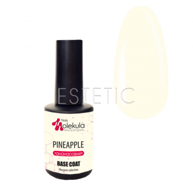 Molekula Цветная база Macaron Color Base Pineapple (ананасовый), 12 мл