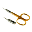 Zauber 01-158G Ножницы для кутикул золотые (13 мм)