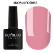 Гель-лак Komilfo Deluxe Series №D055 (кораллово-розовый, эмаль), 8 мл