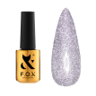 Гель-лак F.O.X Flash №007 (сріблясто-фіолетовий, світловідбиваючий), 6 мл 