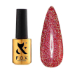 Гель-лак F.O.X Flash №013 (красный, светоотражающий), 6 мл