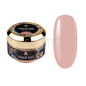 F.O.X Hard Gel Cover Nude - Моделирующий гель для наращивания (бежевый), 15 мл