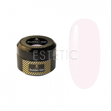 F.O.X Builder Gel Cover Ivory - Моделирующий гель для наращивания (светлый молочно-бежевый), 15 мл