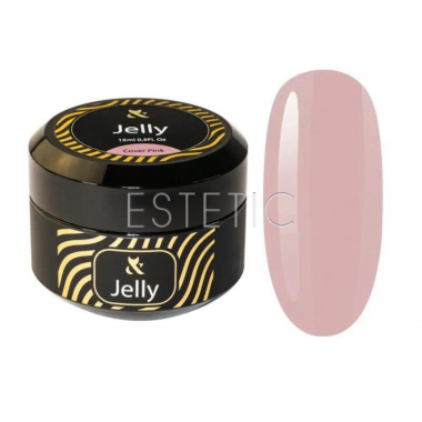 Гель-желе F.O.X Jelly Gel Cover Pink моделирующий розовый нюдовый, 15 мл