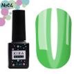 Гель-лак Kira Nails "Vitrage" №V04 (зелено-салатовый), 6 мл
