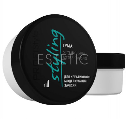 Profi Style Styling Gum Extra Strong - Гума для креативного моделювання зачіски, 80 мл 