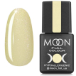 MOON FULL Barbie Color Rubber Base №001 Кольорове базове покриття (світло-жовтий зі сріблястим мікроблиском), 8 мл