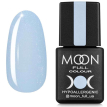 MOON FULL Barbie Color Rubber Base №002 Цветное базовое покрытие (голубой с серебристым микроблеском), 8 мл