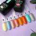Фото 2 - MOON FULL Barbie Color Rubber Base №003 Цветное базовое покрытие (светло-розовый с серебристым микроблеском), 8 мл