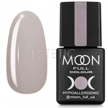 MOON FULL Barbie Color Rubber Base №008 Цветное базовое покрытие (серо-лиловый, эмаль), 8 мл