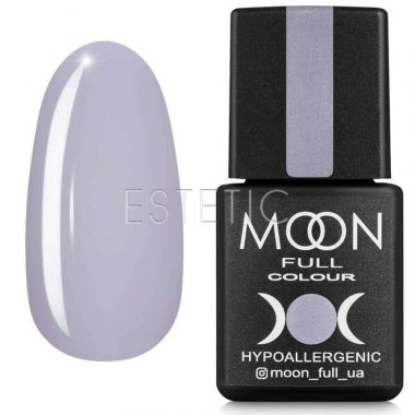 MOON FULL Barbie Color Rubber Base №010 Цветное базовое покрытие (светло-фиалковый, эмаль), 8 мл