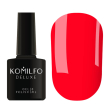 Гель-лак Komilfo Kaleidoscopic Collection K008 (яркий красный, неоновый), 8 мл