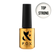 F.O.X Top Strong - Закріплювач для гель-лаку високого ступеня в'язкості,  7 мл