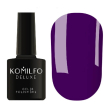 Гель-лак Komilfo Deluxe Series №D123 (сине-фиолетовый, эмаль), 8 мл