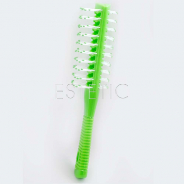 VILINS 751053 Щётка для волос Color продувная двухсторонняя (лайм неон)