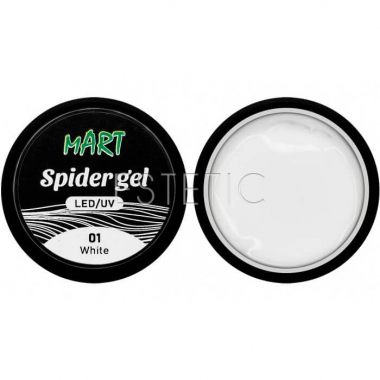 mART Spider Gel №01 White - Гель-паутинка (белый), 5 мл
