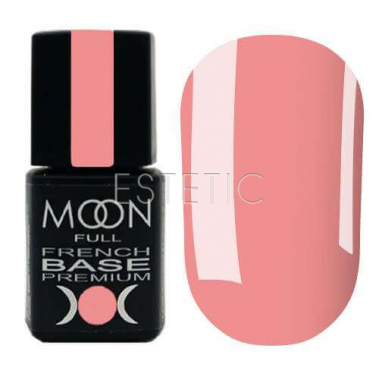 MOON FULL French Base Premium №022 Френч-база для гель-лака (яркий персик), 8 мл