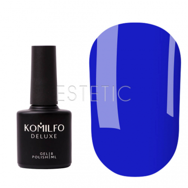 Komilfo Kaleidoscopic Base №006 - цветное базовое покрытие (синий, неон), 8 мл