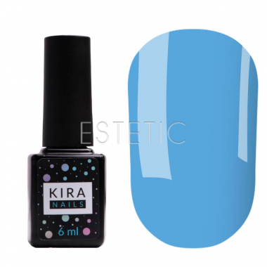 Kira Nails Color Base №008 - камуфлирующая база (морская волна), 6 мл