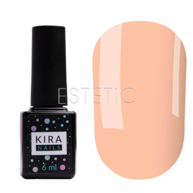 Kira Nails Color Base №003 - камуфлююча база (персиковий), 6 мл