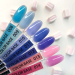 Фото 3 - Kira Nails Color Base №011 - камуфлююча база (світло-синій), 6 мл