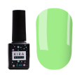 Kira Nails Color Base №006 - камуфлирующая база (лаймовый), 6 мл