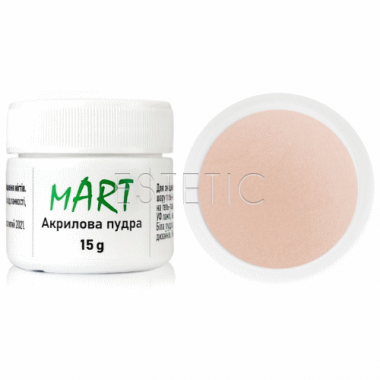 mART Acrylic Cover Cream Акрилова пудра 09, 15 г