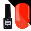 Гель-лак Kira Nails FLUO №001 (оранжевый, флуоресцентный), 6 мл