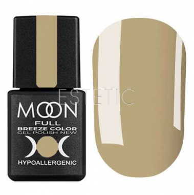 Гель-лак MOON FULL Breeze color №426 (светлый коричневый хаки, эмаль), 8 мл