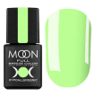 Гель-лак MOON FULL Breeze color №436 (світло-салатовий, емаль), 8 мл