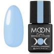 MOON FULL Barbie color Rubber base №011 Цветное базовое покрытие (нежно-голубой), 8 мл