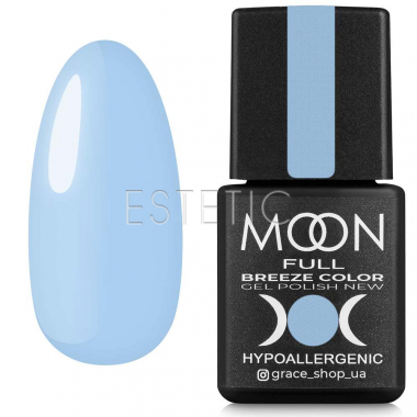 MOON FULL Barbie color Rubber base №011 Цветное базовое покрытие (нежно-голубой), 8 мл