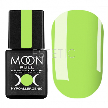 Гель-лак MOON FULL Breeze color №432 (салатовое яблоко, эмаль), 8 мл